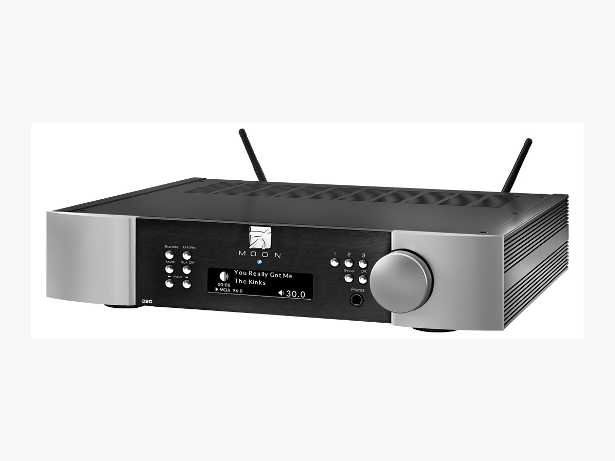 MOON 390 Network Player/Preamplifier with High-End Streaming