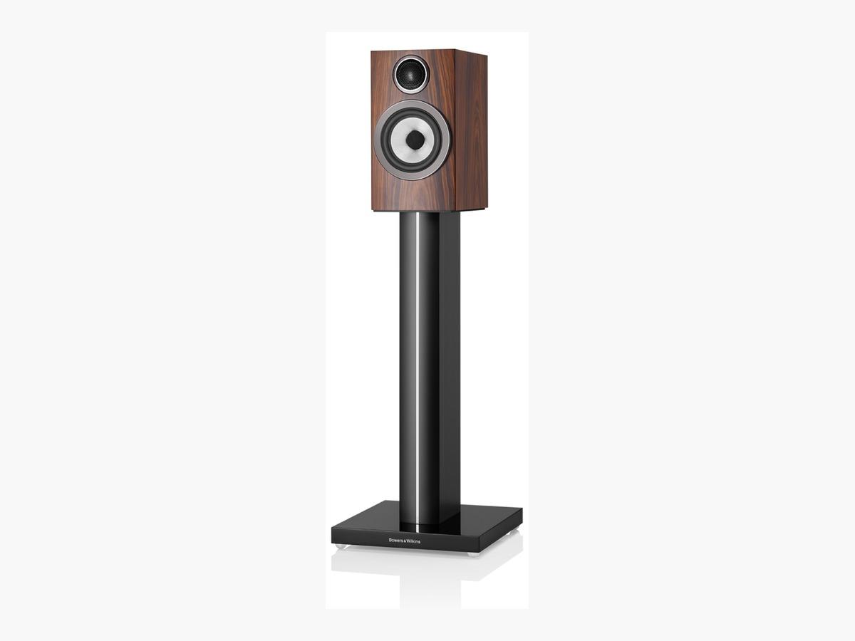Bowers & Wilkins 707 S3 Bookshelf Speakers: Compact Luxury Sound Mocha