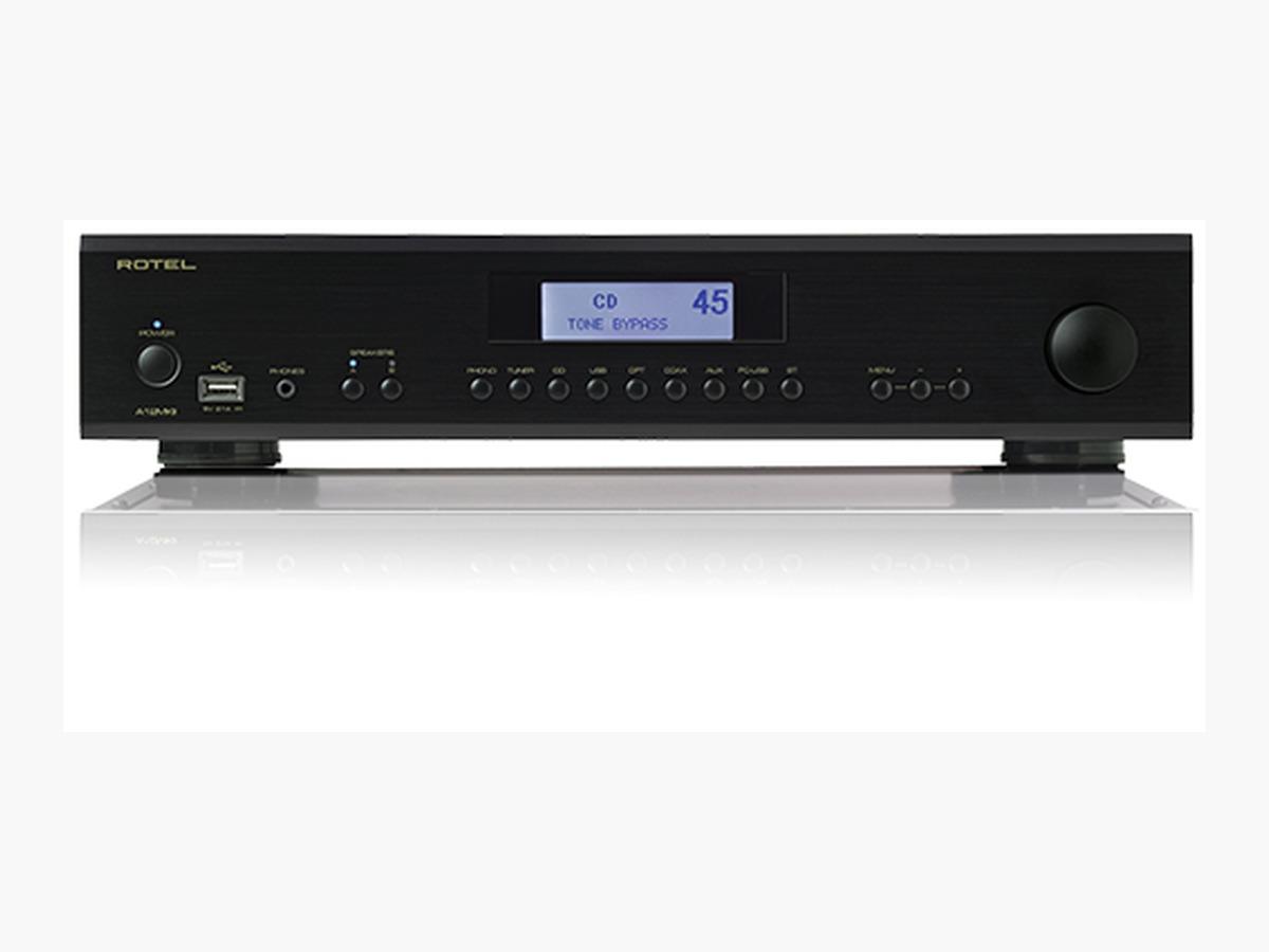 Rotel A12MKII Integrated Amplifier with Class AB Power and Wireless aptX™ Bluetooth Black
