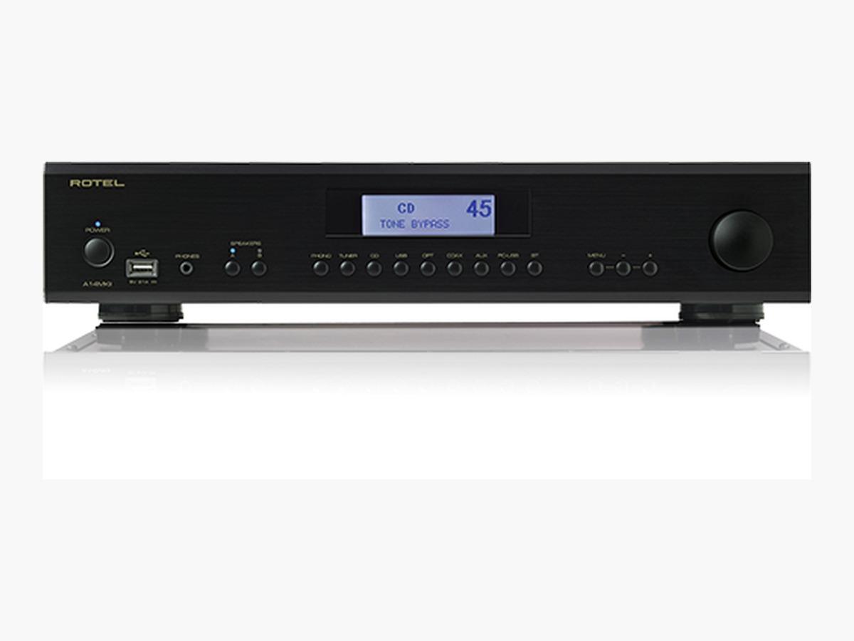 Rotel A14MKII Stereo Integrated Amplifier — Class AB Powerhouse Black