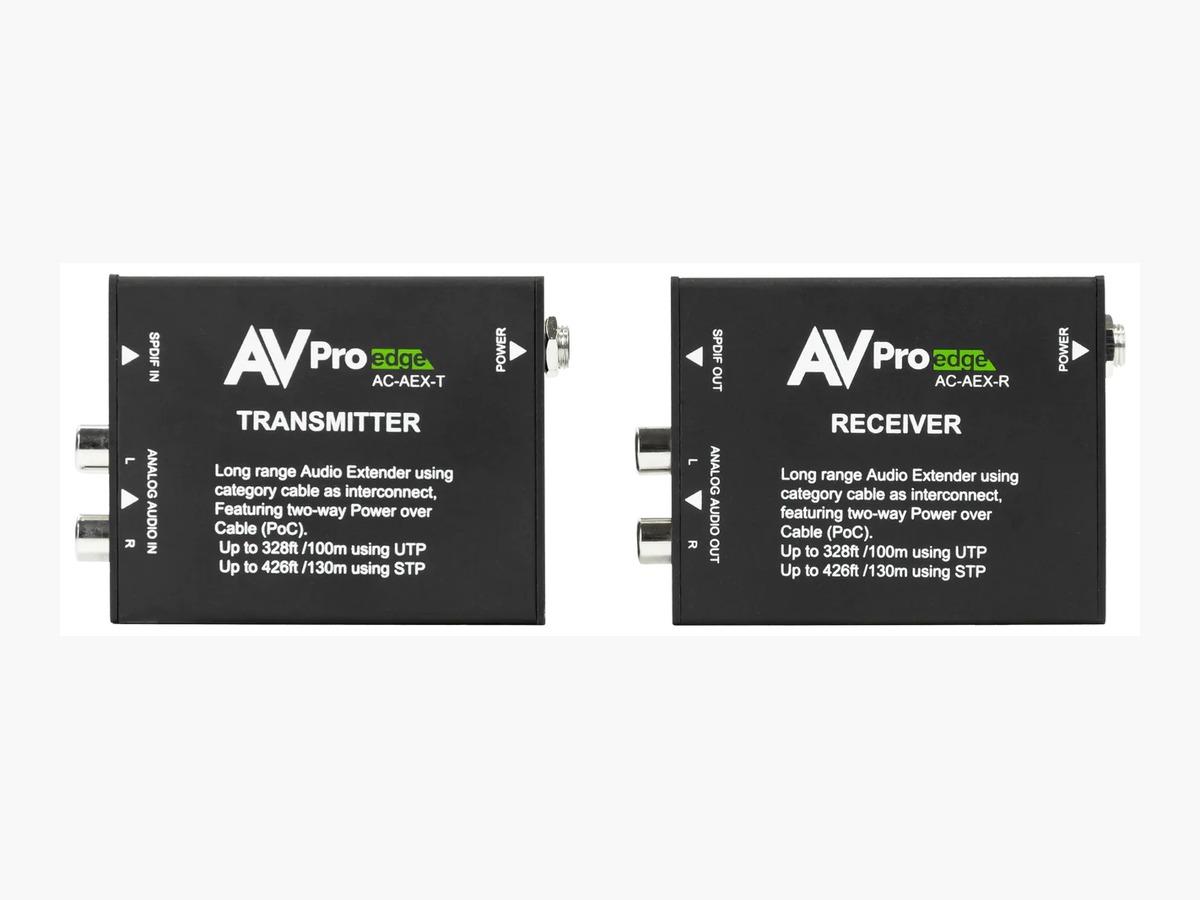 AVPRO EDGE ACAEXKIT 100M Uncompressed Audio Extender for SmartTVs