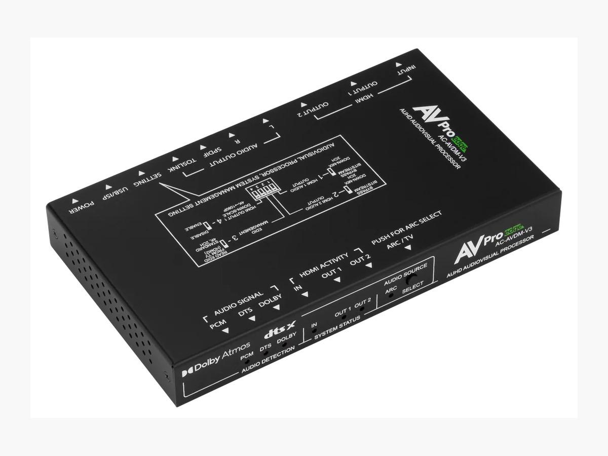 AVPRO EDGE ACAVDMV3 HDMI Downmixer - 18Gbps, HDR Support