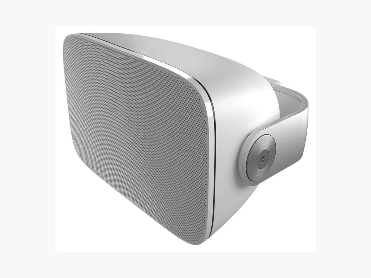 Bowers & Wilkins AM1 Outdoor Speakers — All-Weather Luxury Walnut
