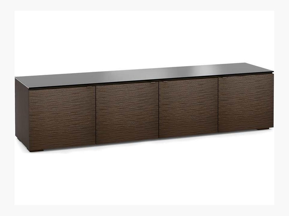 Salamander Designs Berlin 247 A/V Credenza Chameleon Series Textured Wenge : Premium AV Credenza for Luxury Living