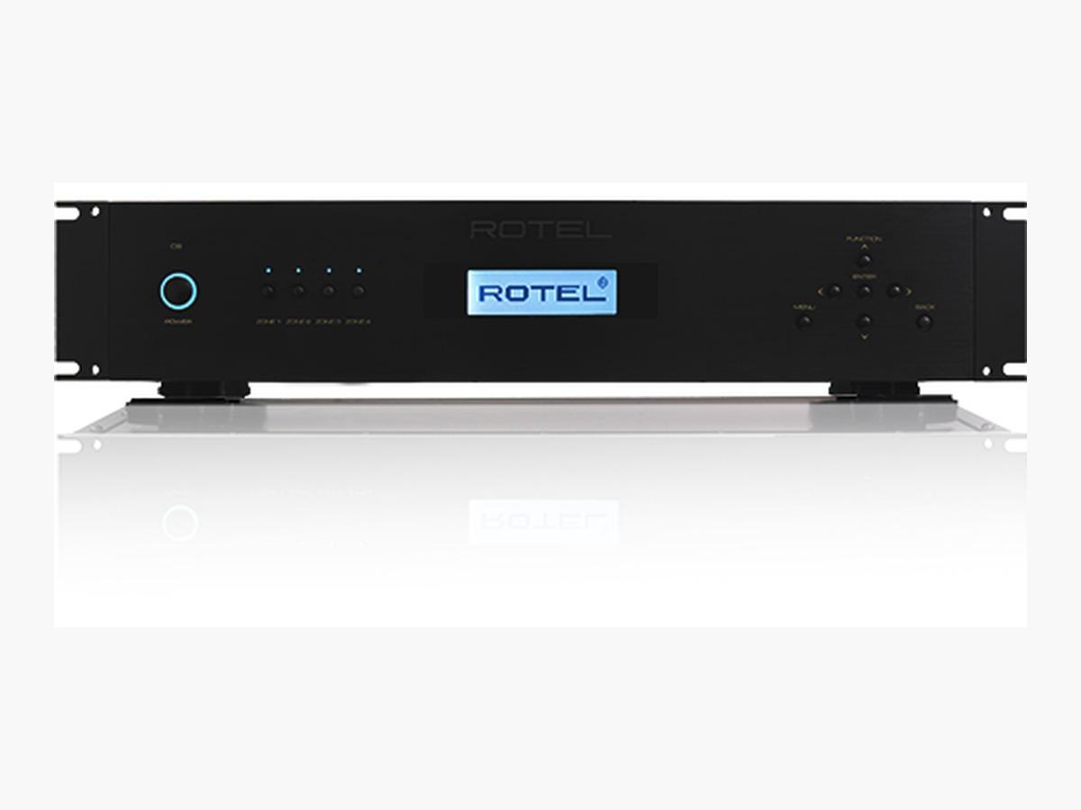 Rotel C8 Distributed Audio Amplifier — 8 x 70W Class AB Power for Premium Sound