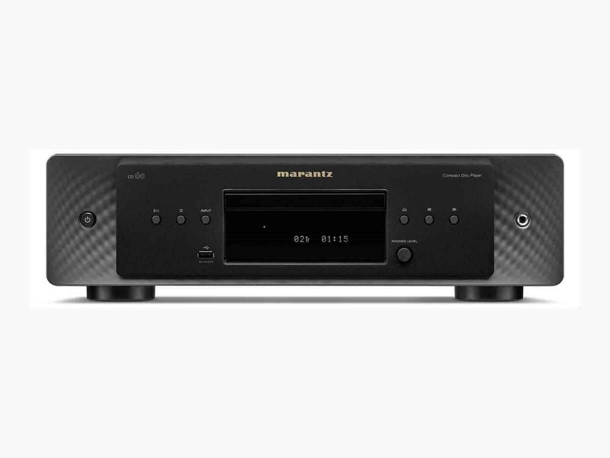 Marantz CD60 Premium CD Player with Custom HDAM Audio Black