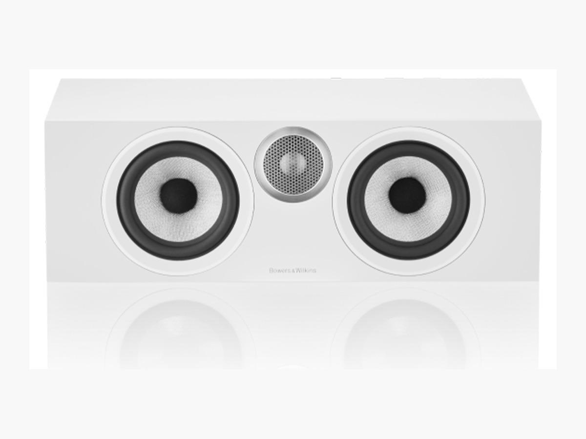 Bowers & Wilkins HTM6 S3 Center Channel Speaker - Performance Redefined Satin White