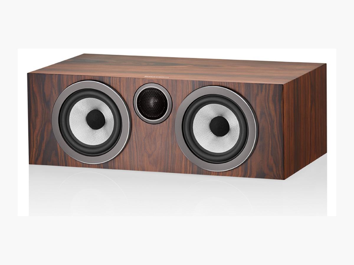 Bowers & Wilkins HTM72 S3 Center Channel with Carbon Dome Tweeter Mocha