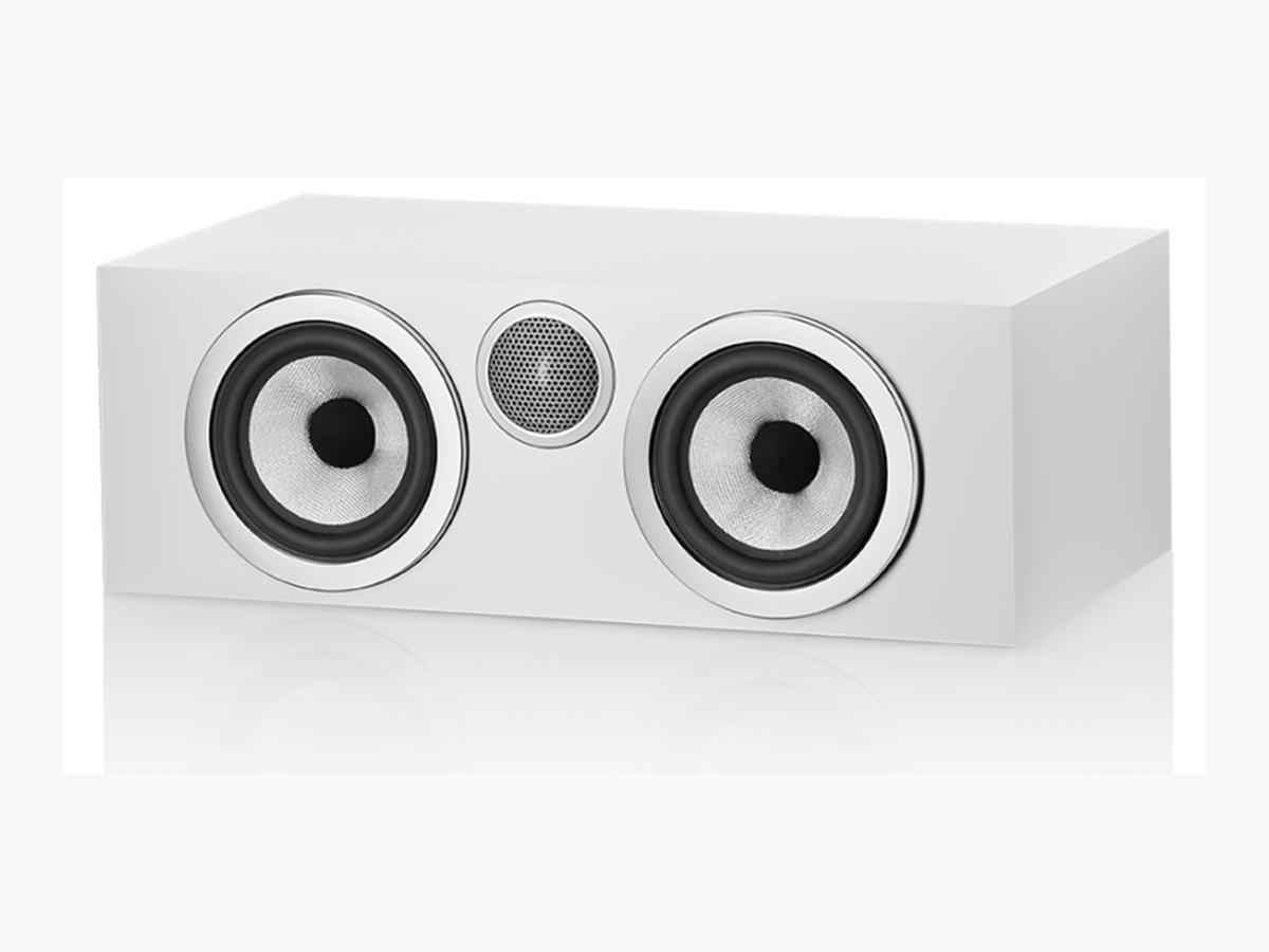 Bowers & Wilkins HTM72 S3 High-Performance Center Channel Speaker Satin White
