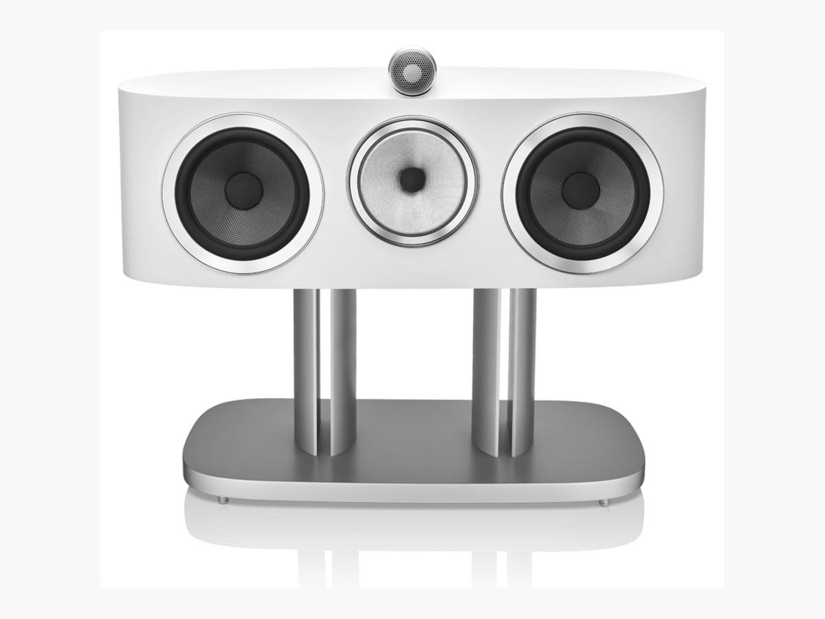 Bowers & Wilkins HTM81D4GW Center Channel Speaker - Audiophile Sound Gloss White