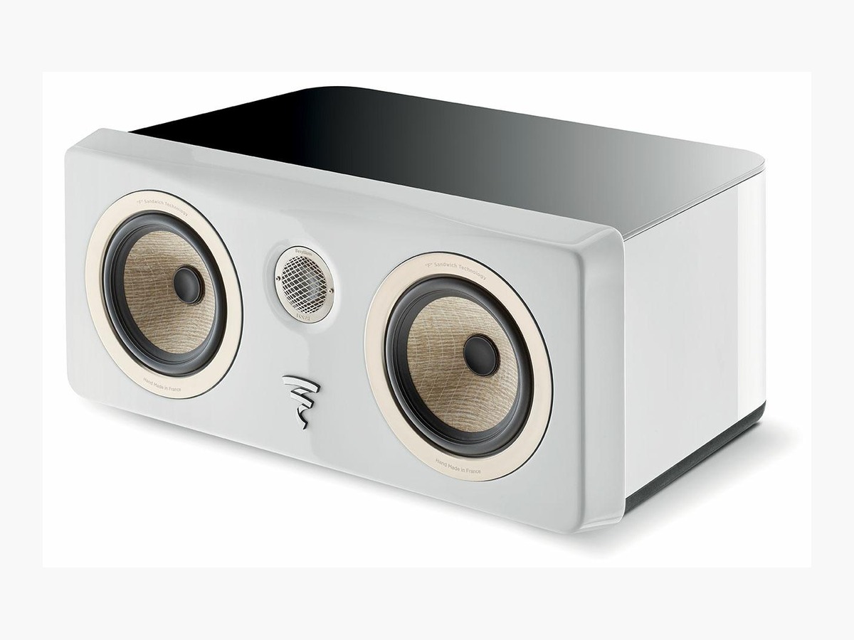 Focal KANTACCGWHITE Center Channel Speaker - Audiophile Clarity