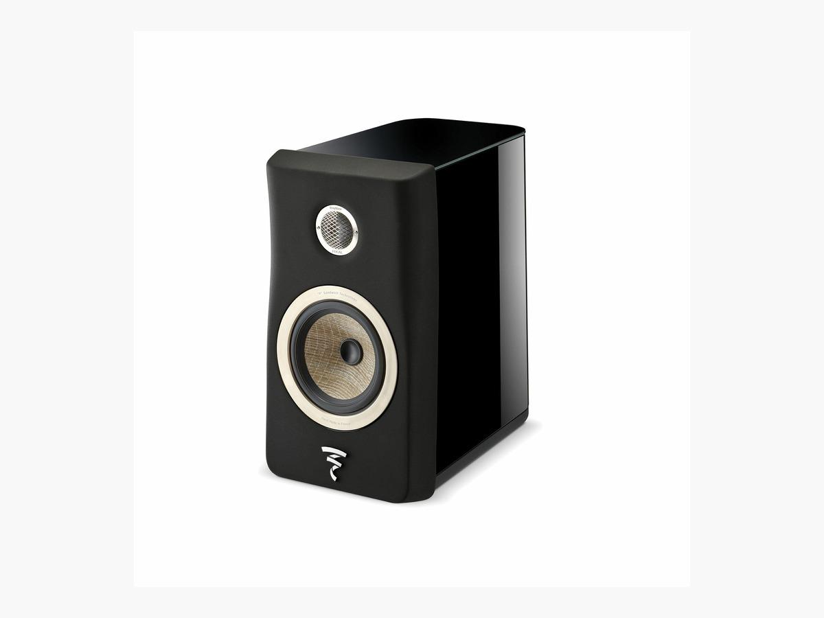 Focal Kanta N°1 Bookshelf Speakers with Flax Cone and Beryllium Tweeter Gloss Black