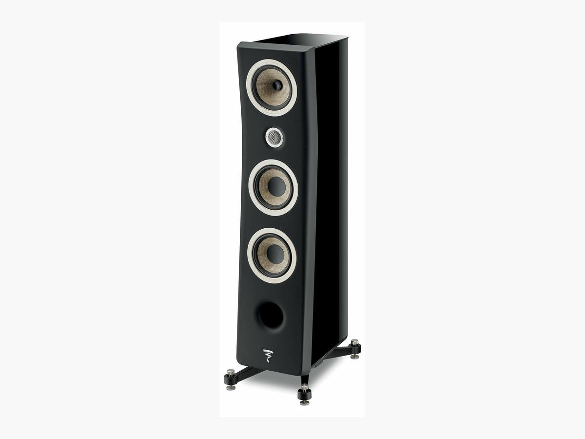 Focal Kanta N°2 Floor Standing Speaker: Flax & Beryllium Excellence Gloss Black
