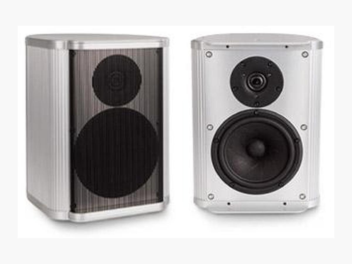 Krell LAT2 Bookshelf Speaker Pair Silver — Precision and Power