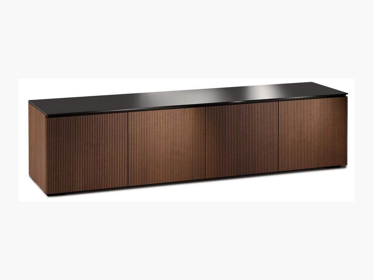 Salamander Designs Manhattan247 AV Credenza: Customizable Elegance Walnut