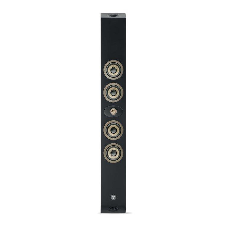 Focal On Wall 302 Speaker Black Satin : Sleek Elegance Meets Audiophile Sound