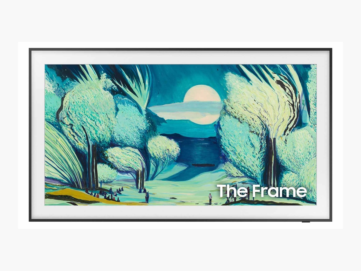 Samsung QN55LS03FAFXZA The Frame QLED 4K Art Mode TV - Pure Elegance