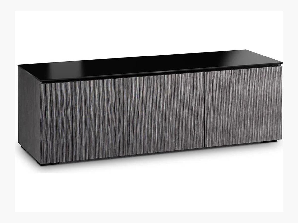 Salamander Designs Seattle237 Gray Oak Media Cabinet with Aluminum Chassis