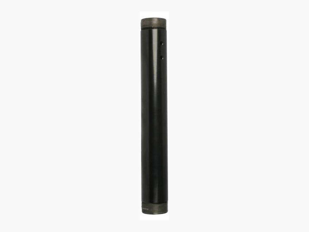 Strong™ SMFIXPOLE12 Fixed Extension Pole - Durable Ceiling Mount Solution Black