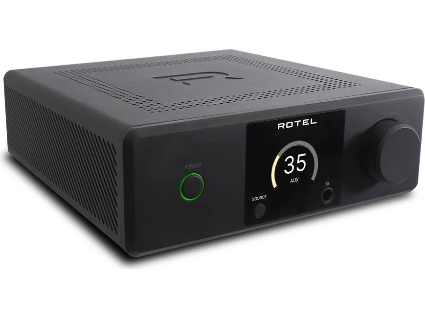 Rotel DX5 Stereo Integrated Amplifier with Roon Tested DAC Black