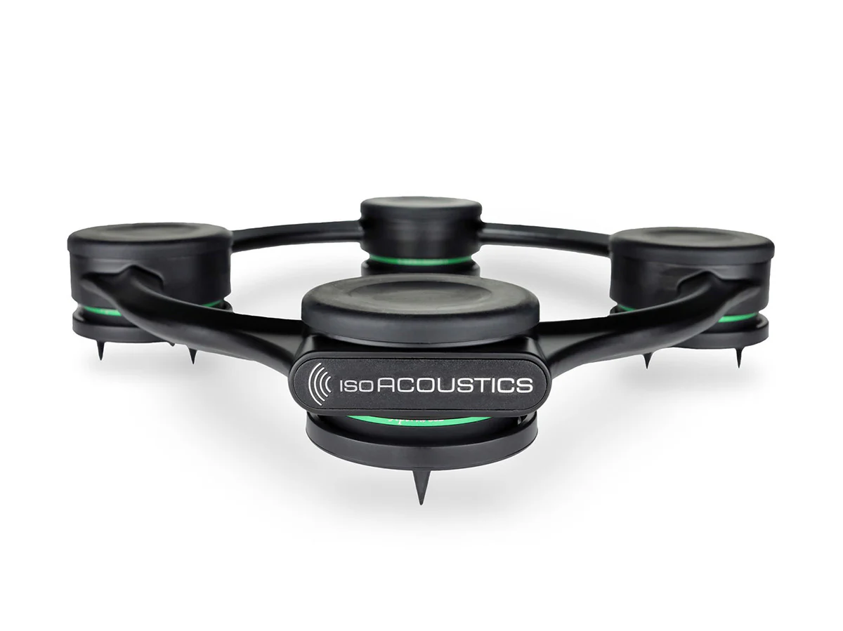 IsoAcoustics Aperta Sub - Subwoofer Isolation for Pristine Bass Black